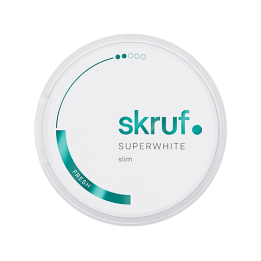 SKRUF WHITE FRESH #2 - Snuspoint