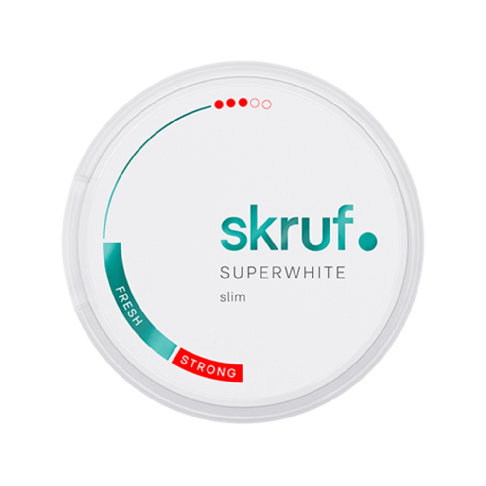 SKRUF WHITE FRESH #3 - Snuspoint